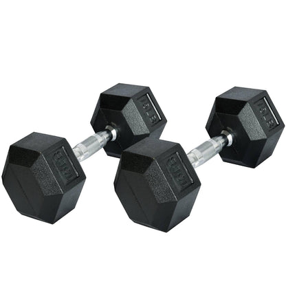HexGrip Neoprene 10lb Dumbbell Set